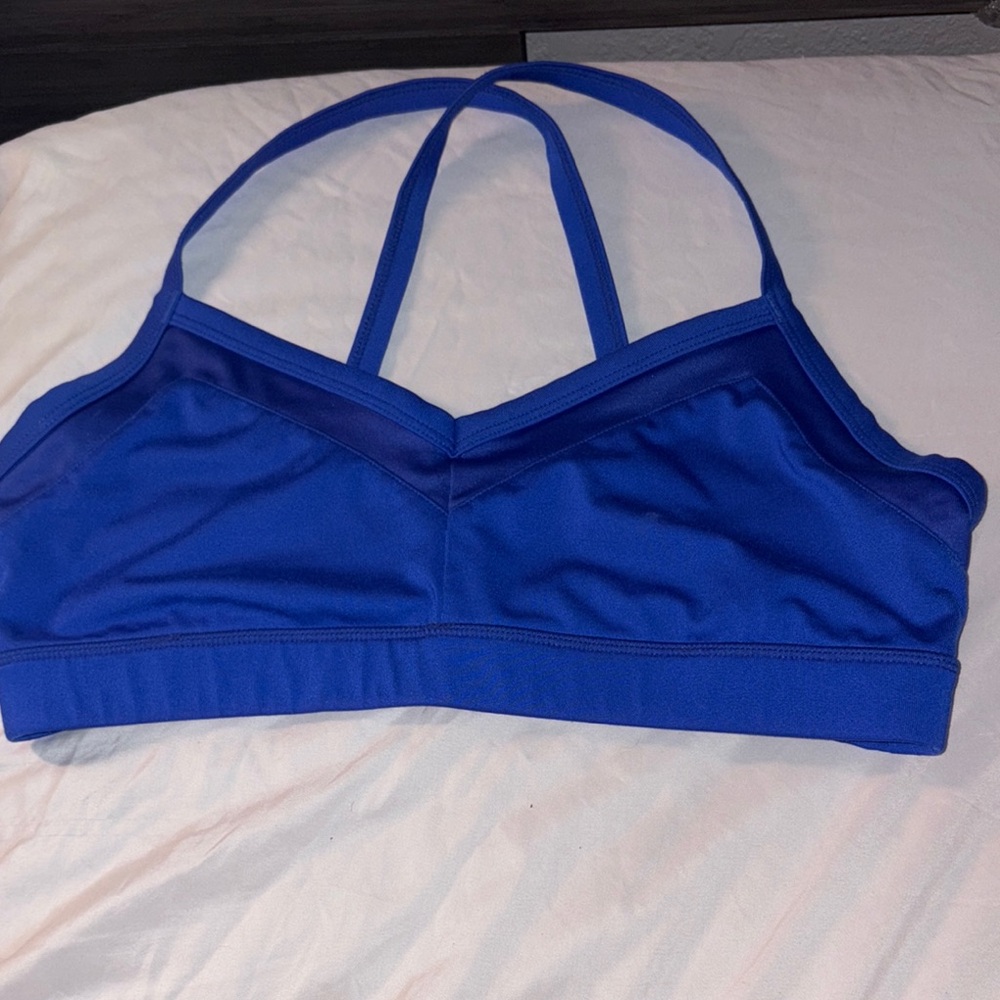 ALO Yoga Royal Blue Sports Bra